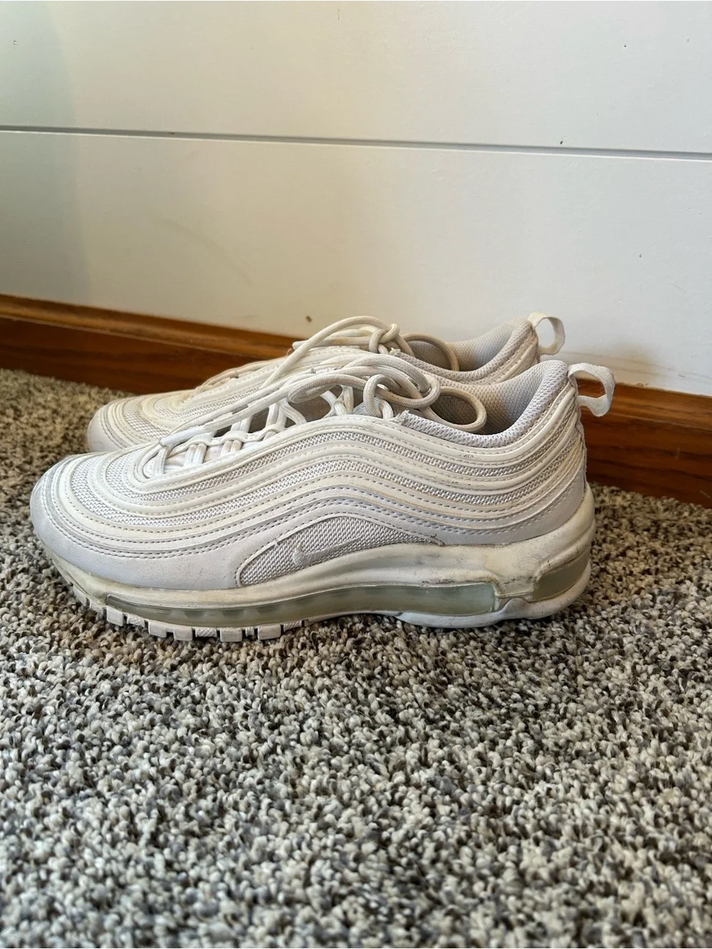 Nike Neutral-Tone Air Max 97 Sneakers in Off-White